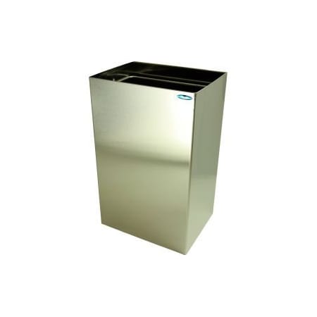 Frost Frost Stainless Steel Wall Mount Trash Can, 15 Gallon 327